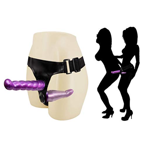 Kidavll Purple Ströpǒn Dǒngs Massaggiatore Di Grandi Dimensioni Per Le Donne Doppio Piacere Stráp Ǒn Stráp Adjustable Belt For Pégging On